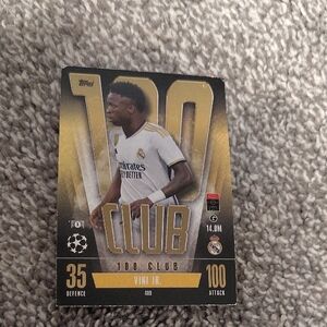 Set of 10 ultimate Real Madrid Soccer Card Set